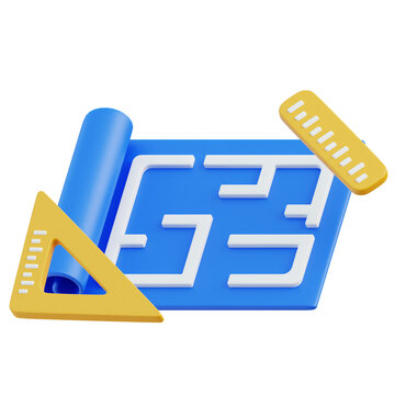 Blueprint 3D icon