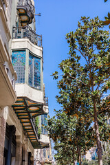 building in barcelona city catalonia