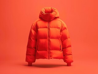 person in red coat