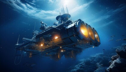 deep sea exploration vessel