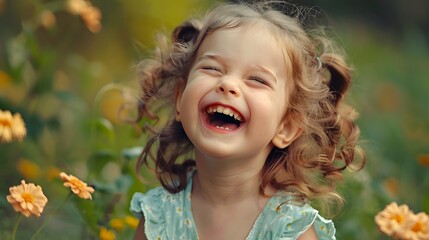 Cute child, portrait