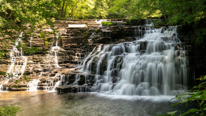 Obraz premium Scenic Rutledge Falls in Tullahoma, TN