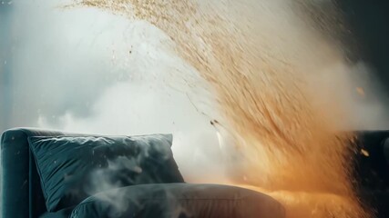 couch explosion