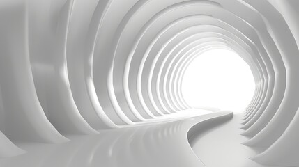 Naklejka premium Abstract 3d white background