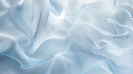 Obraz premium Abstract background of translucent organic shaped in pastel colors, airy, minimalist style. Generative AI.