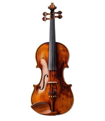 [Transparent Background PNG]A violin hanging on a white wall