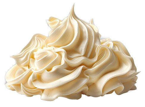[Transparent Background PNG]Whipped cream
