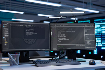 Infrastructure in data center delivering immense computing power, capable of processing and storing...