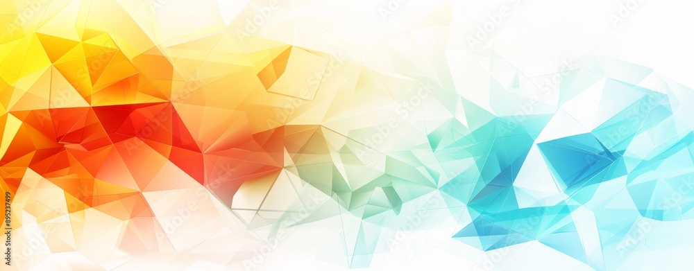 Poster a wireframe background with a plexus effect. illustration conveying a futuristic style.