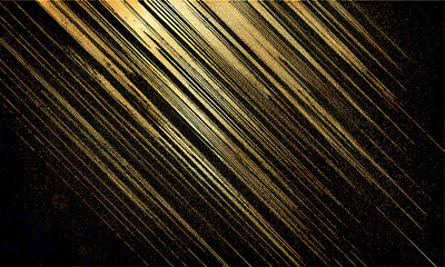 Obraz premium Particle drapery luxury gold background. Generated Ai Image