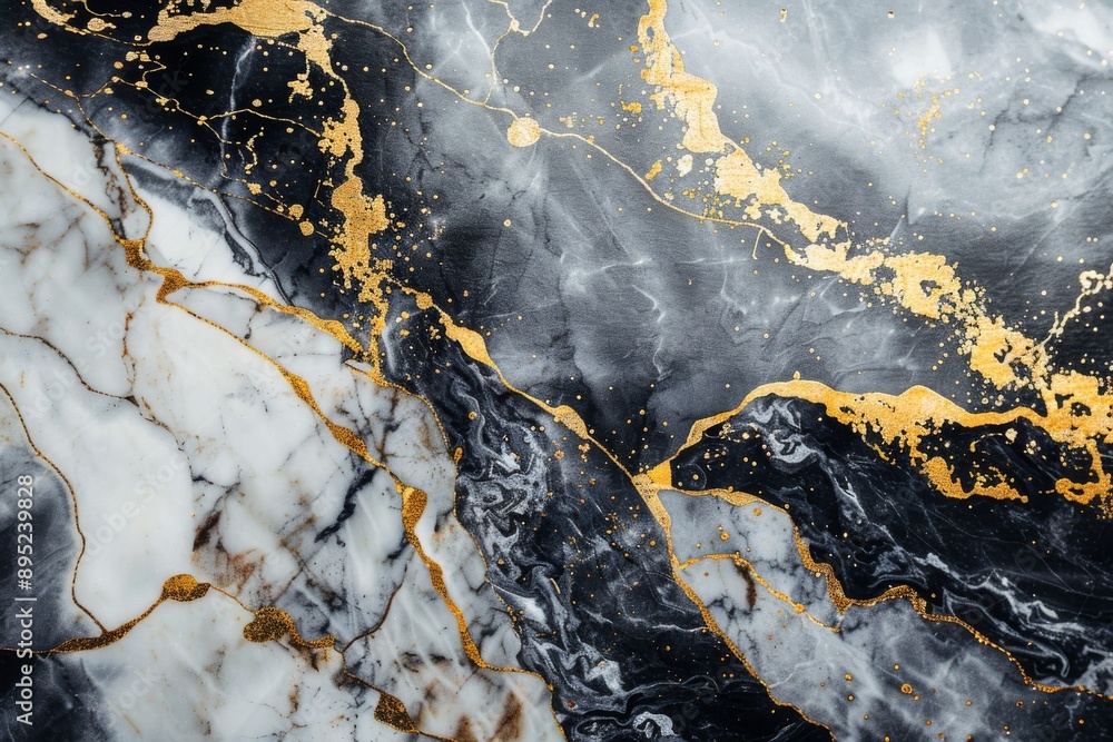 Poster the background pattern of white marble, gray marble is a natural pattern that can be used as a backg