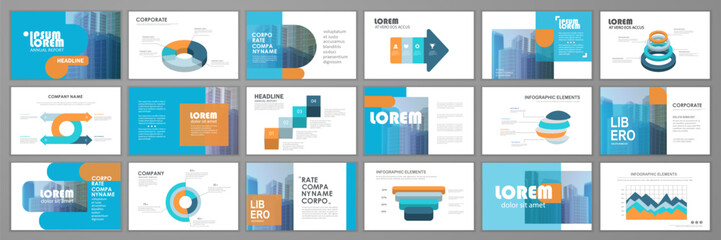 Corporate slideshow templates