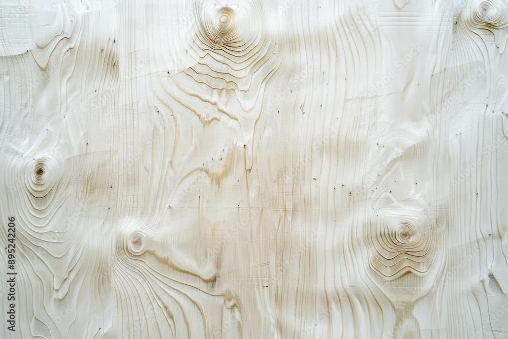 Poster Close-up shot of a wooden surface featuring knots, suitable for use in design projects or as a texture