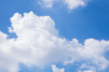 Summer blue sky cloud gradient light white background. Beauty clear cloudy in sunshine calm bright winter air bacground. Gloomy vivid cyan landscape in environment day horizon skyline view spring wind