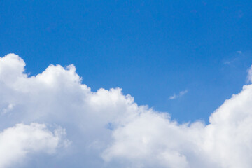 Summer blue sky cloud gradient light white background. Beauty clear cloudy in sunshine calm bright winter air bacground. Gloomy vivid cyan landscape in environment day horizon skyline view spring wind