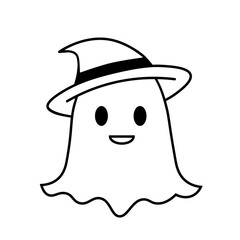 ハロウィン　お化けのアイコン