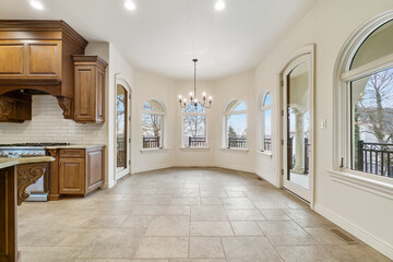 Images of Kitchen with cabinets island appliances cooking and baking