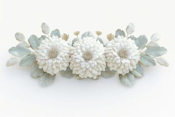 Flowers in pastel colors with abstract floral design for prints, postcards and wallpaper