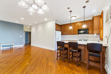 Images of a Kitchen Cabinets, Island, Appliances, Cooking, Baking