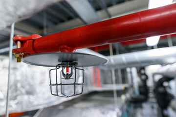 Industrial fire protection system, automatic fire extinguishing