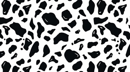 White background with black doodle dots.