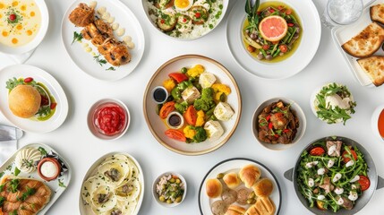 easter eggs on a plate