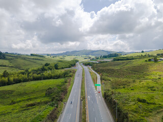 highway in the mountains
