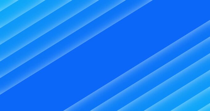Abstract motion background; Blue themed diagonal lines; moving background