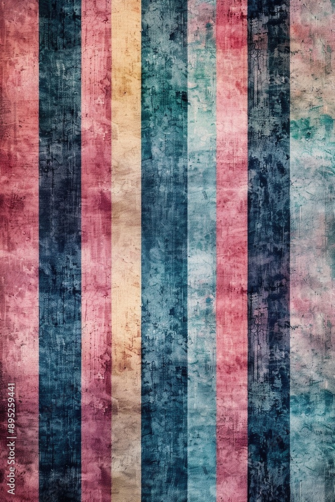 Aufkleber a colorful wallpaper with vertical stripes, perfect for adding a pop of color to any room