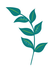 Dark twig in the wind, herb