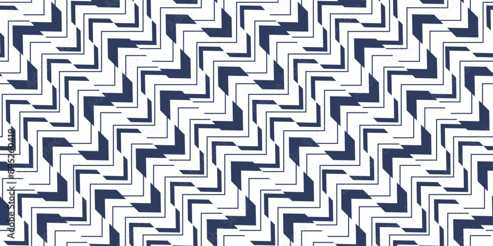 Poster Corner pattern. Blue corners that create a textured surface.