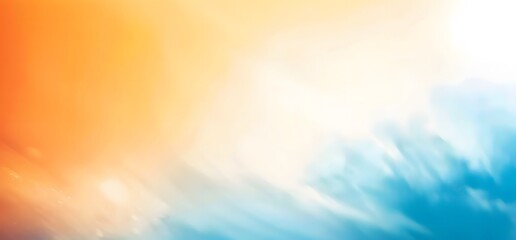 Colorful and smooth background with orange and blue blending nicely.