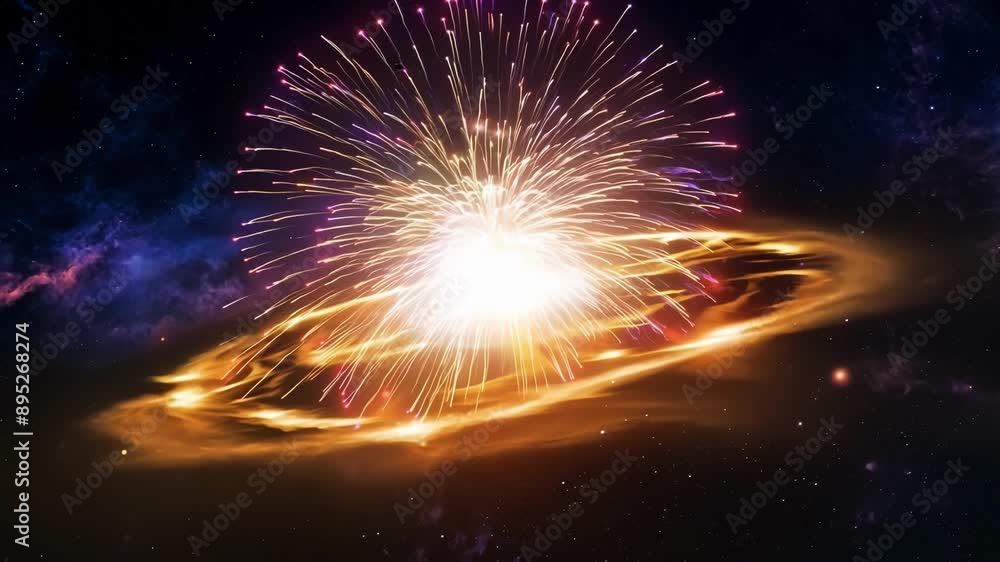Poster in the depths of the universe celestial wonders abound and none are more dazzling than the fiery exp
