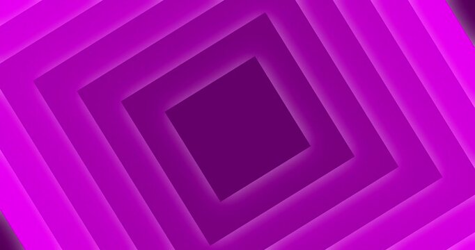 Abstract motion background; Expanding diamond shape; pink motion graphics