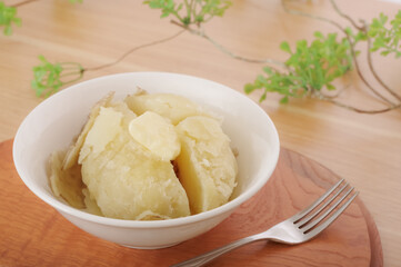 美味しそうなじゃがバター