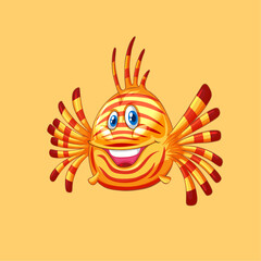 Obraz premium fish cartoon vector