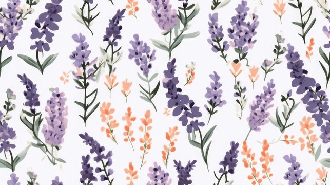 The beauty of the purple statice flowers combined with the fresh green leaves makes this backdrop full of softness and charm.