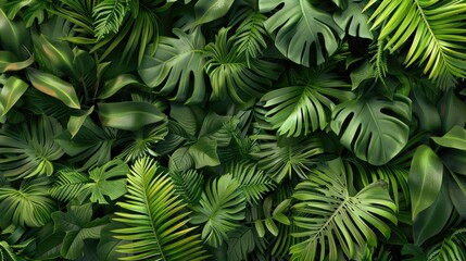 Smooth foliage backdrop