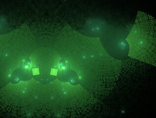 Imaginatory fractal abstract background Image