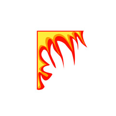 fire frame corner boundaries