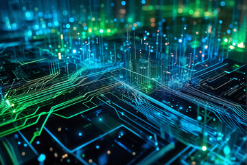 background with lots of light spots