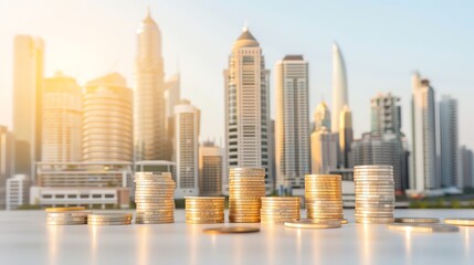 Obraz premium High ROI from building and condo investments, Buildings, Condos, ROI