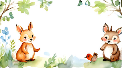 rabbit and carrot cartoon