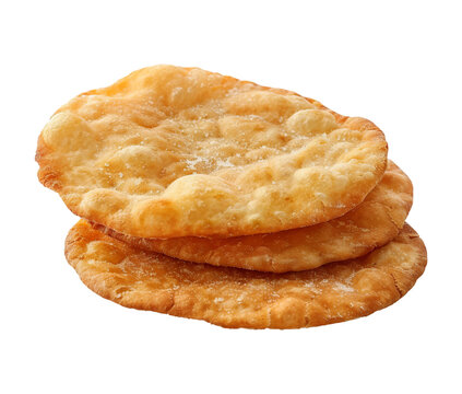 Langos isolated on transparent background
