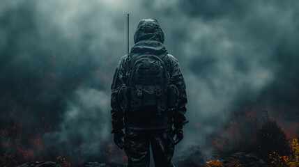 Fototapeta premium Elite Special Forces Uniform Design