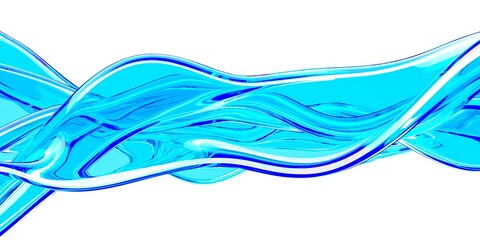 Blue waves abstract background texture. Water fluid