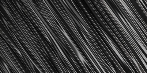 Obraz premium Abstract grey metallic wavy aluminium background. Wavy silver design