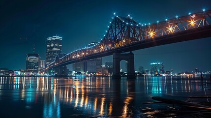 Downtown New Orleans and the Superdome