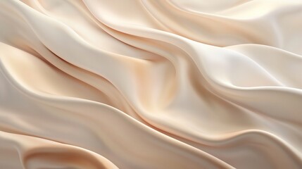 Fototapeta premium an white and beige background with wavy lines on it's surface