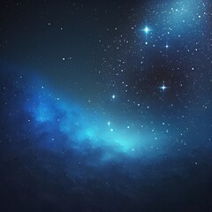 abstract space background with stars and nebula in the night sky